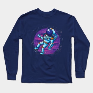 Astronaut in space Long Sleeve T-Shirt